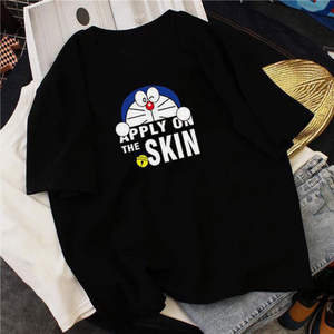 加肥加大码短袖t恤女半袖百搭韩版上衣