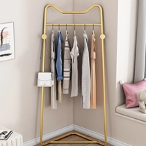 Corner hanger home bedroom corner hanger floor net red simple coat rack light luxury simple