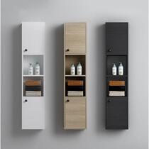 Toilet small wall cabinet bathroom cabinet wall hanging cabinet hanging cabinet toilet wall storage cabinet hanging wall mirror side cabinet
