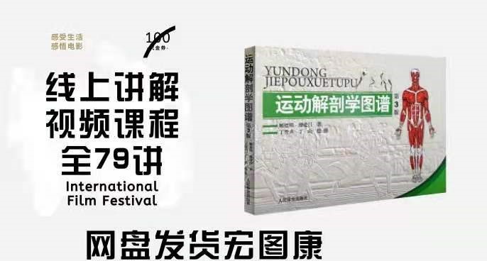 Motion Anatomy Atlas to explain the film course 79 knotes of neuromuscular functional skeletal joint lymphatic