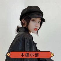 The hat with a coat female design feels a niche 2021 explosive Net red autumn model foreign-looking good-looking wild winter