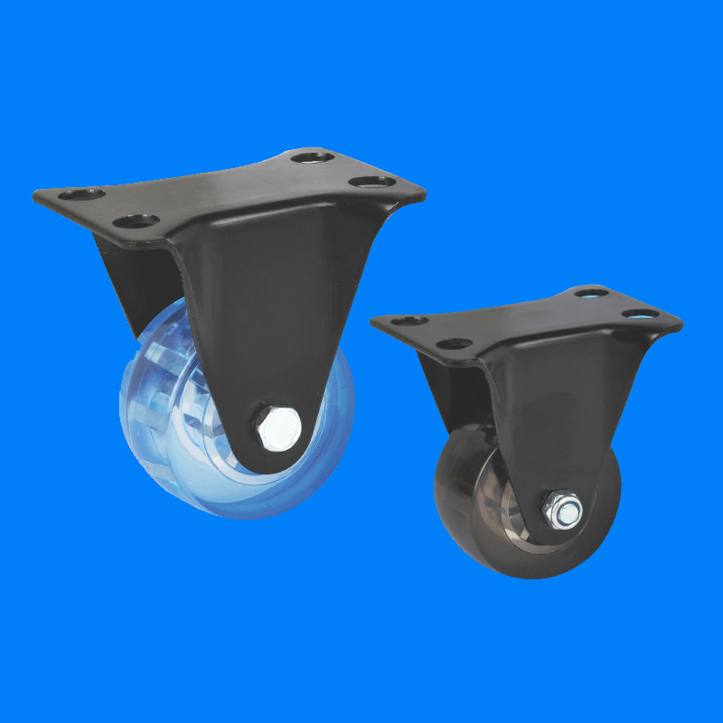 Muted unhurt floor 2-inch directional wheel colorful transparent wheel furniture trundle Sub-batch CY125B