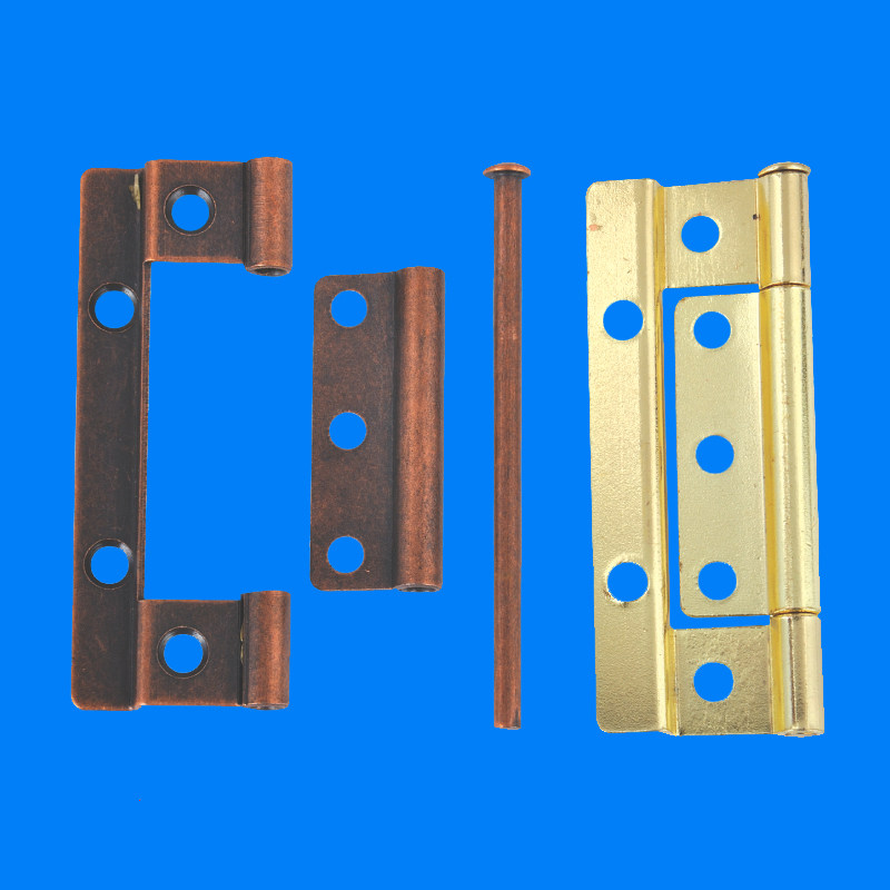 Primary-secondary hinge mute wood window door with curved hinge chamber inner door hinge folding type primary-secondary hinge CY28E
