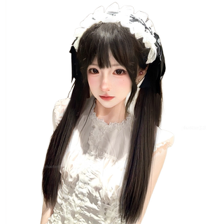 Phaeton high temperature silk sweet girl pure double ponytail