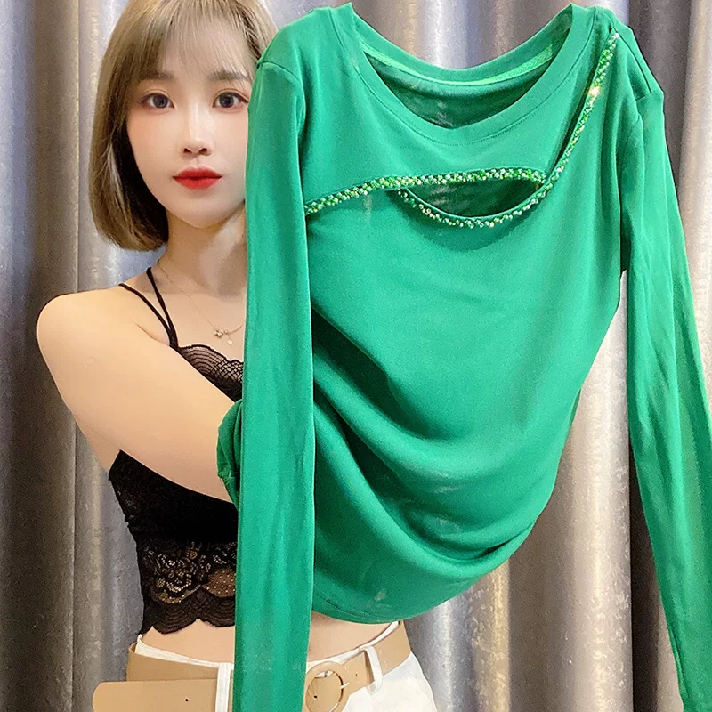 Elite demi-season T-shirt, base thin long-sleeve, western style