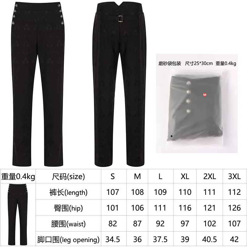 Shirt, trousers, dress, set, suit, Gothic