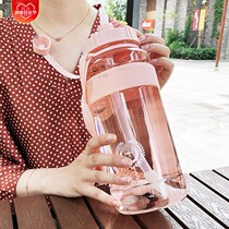 Slimming water Cup transparent bottle water Cup scale water cup large capacity water Cup fitness sports outdoor fall resistant trend Cup
