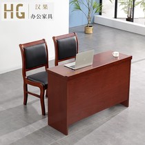 1 2 m tables simple conference table and chair combination training tables with solid wooden table bar double desk