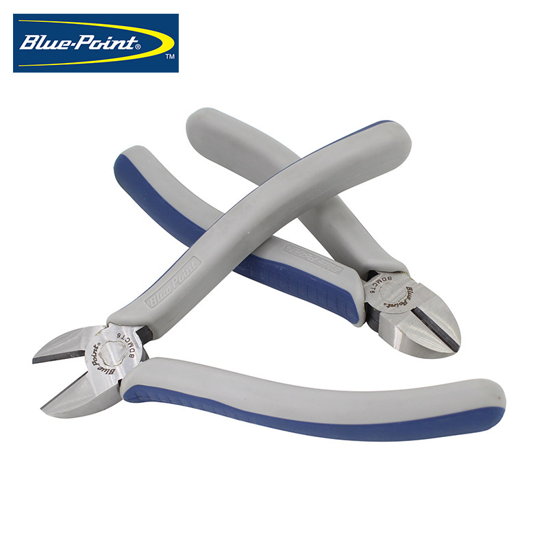 American blue dot industrial-grade multi-purpose multi-purpose two-color handle oblique pliers household pliers breaker wire cutter 5-7 inch