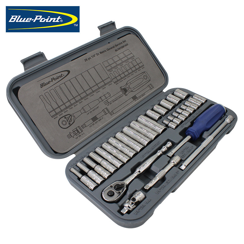 Blue-Point American Blue Dot Multi-function 29 Rainbox Wrench 1 4-inch Sleeve Wrench Universal Steam Sleeve Tool