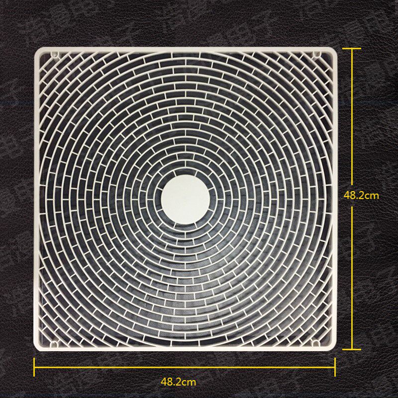 Air conditioning Outdoor fan hood mesh Industrial fan Out of wind cover Anti-clamping hand Cooling Child Protective cover Plastics-Taobao