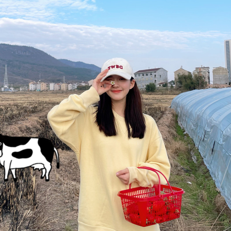 French maje Zhao Ruth with the same paragraph 2021 Early spring new Korean version loose with slim shoulder blouses female