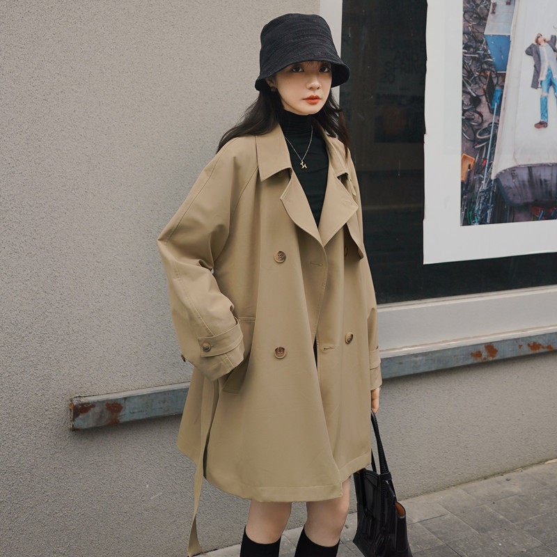 France maje dress 22 autumn and winter leisure and winter of the popular English style superior long coat