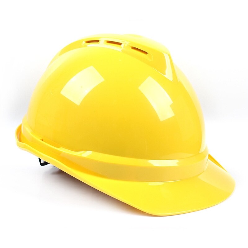 Site safety helmet construction thickened anti-collision construction project new national standard breathable custom printed abs head hat