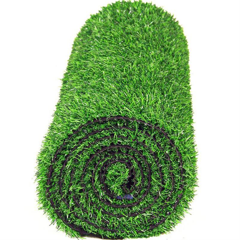 Simulation Lawn Carpet Engineering Ciro Shield Fake Grass Green Football Artificial Turf Mat Outdoor Green Planting Decorative Plastic