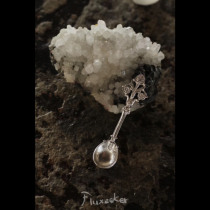 fluxeeker｜ Gong Ye sterling silver handmade silver spoon sterling silver handmade tableware