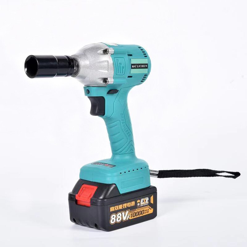 Electric screwdriver 48v88v charging wrench 2106 brushless lithium electric pneumatic wrench woodwork holder special electric pull