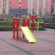 Outdoor fitness equipment children's slide community park school equipment iron slide outdoor path