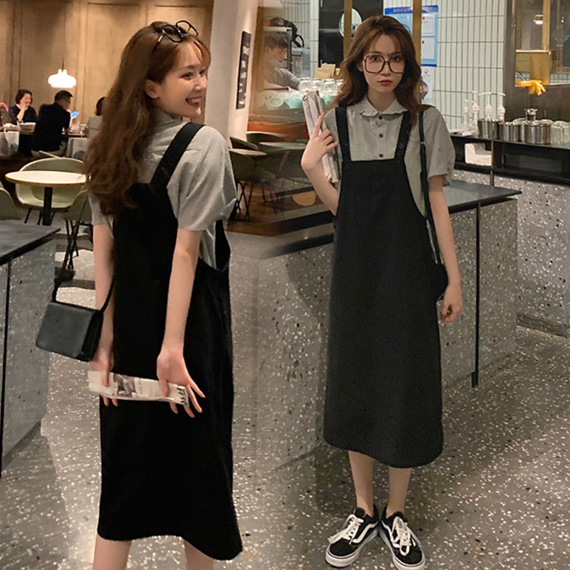 2021 new summer dress maternity plaid shirt pregnant woman holding baby bag skirt two-piece super age-reducing fashion Western style suit