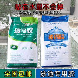 Boma Glue, Special Adhesive for Long-Term Exposure to Water in Swimming Pools and Fish Ponds, Mosaic Grout, Two-In-One for Laying and Filling Gaps