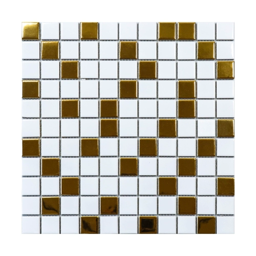 Титановая керамическая Золотая мозаика, фоновая настенная плитка, серебряная плитка для бара, вестибюля отеля, розовое золото, плитка для украшения храма