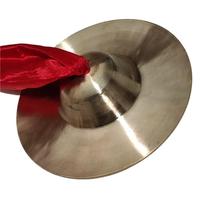 Thickened pure copper copper friction small bright hairpin Jing hairpin cymbal square dance percussion instrument