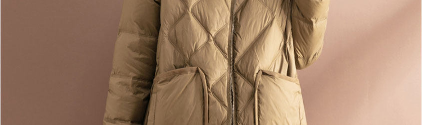 Длинный пуховик, куртка, средней длины, подходит для подростков, 2025 года, для среднего возраста 