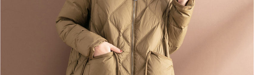 Длинный пуховик, куртка, средней длины, подходит для подростков, 2025 года, для среднего возраста 