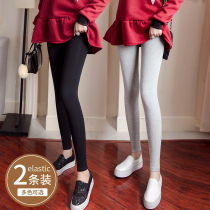 Leggings womens summer thin outer wear cotton high waist tight gray 2021 spring new modal spring and autumn pants