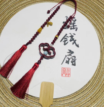 High-content cinnabar designed auspicious good luck and fortune car hanging pendant weighing about 40 grams