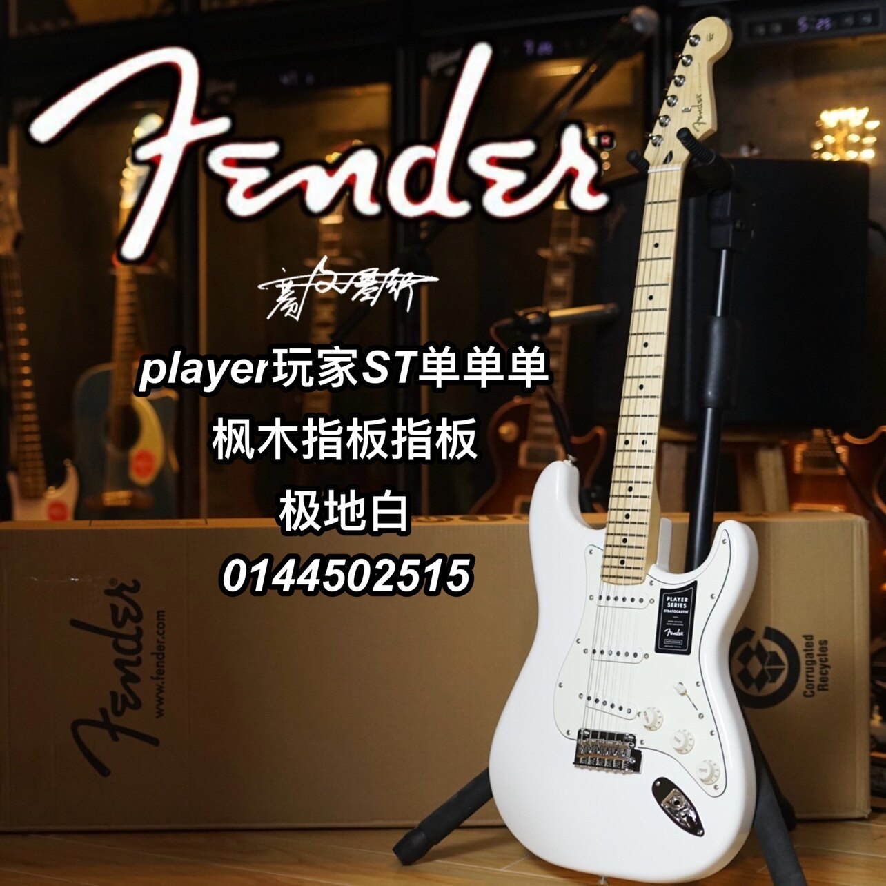 赛文琴行2023新款限量烤枫木Fender芬达Player玩家系列墨芬电吉他,音质如何?2026流行趋势下的选购建议-吉他-电吉他-淘宝百科网