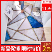 Door mat door mat entrance carpet entrance door entrance mat non-slip living room household foot mat absorbent mat