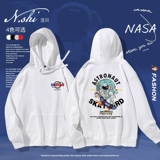 Толстовка с капюшоном подходит для мужчин и женщин, осенний балахон, куртка, космонавт, утепленный лонгслив, свободный крой