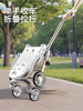 Children's Stroller Can Sit and Lie Down, Made of Lightweight Alloy, High-View, One-Button Folding, Two-Way Baby Stroller