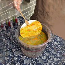 Yangzhou intangible cultural heritage paint fan diy material package handmade bleached paint fan pigment team building parent-child warm-up activities