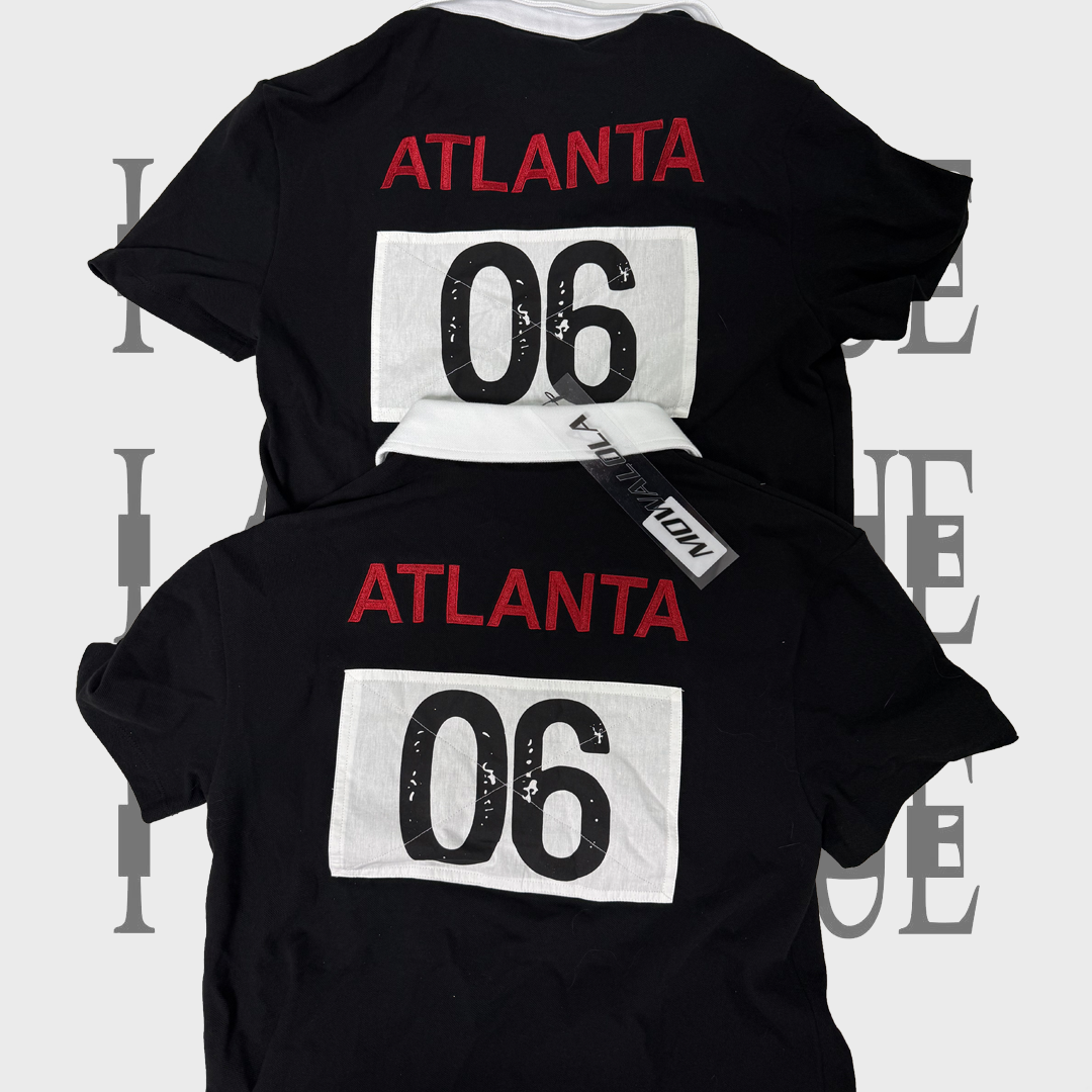 【希少】mowalola ATL ポロシャツ ATLANTA 06 Mowalola ATL Atlanta Polo L - メルカリ
