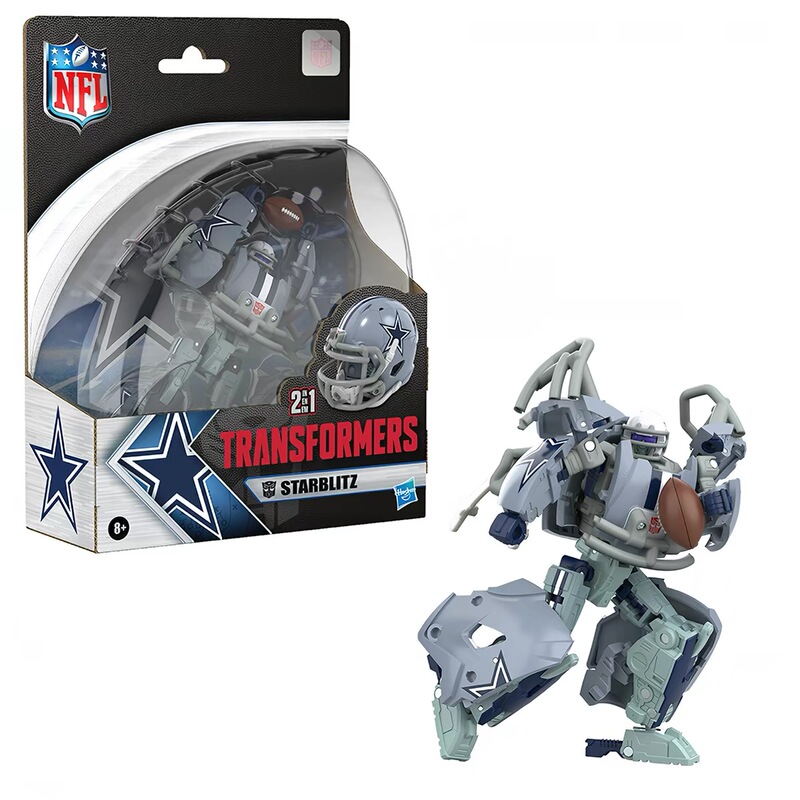 Hasbro Transformers Nfl Collaboration Series Enhanced Edition Dallas Cowboys 34642