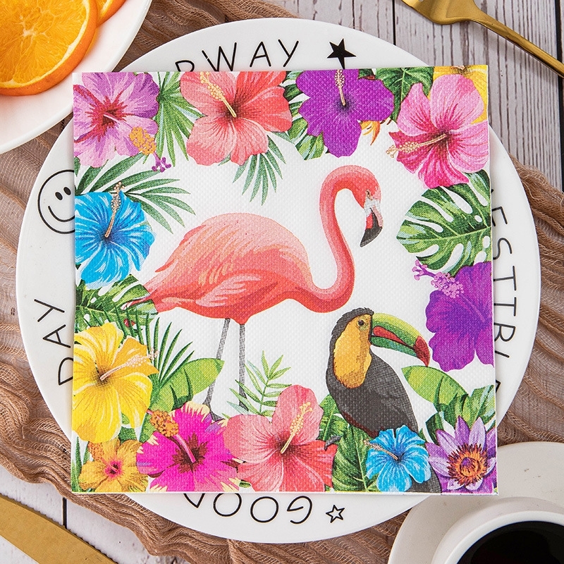 Flarebird Party Decorate Handkerchief Parchment Paper West Restaurant Paper Towel Embossing Solid Texture Square Towel Paper Baking Sweet Meal Cushion-Taobao