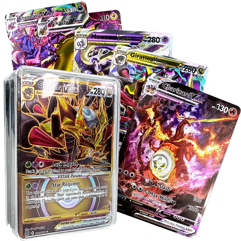 Pokémon Gold Foil Card Cat's Eye Card Pokemon Cards Vmax Pocket Monster Card