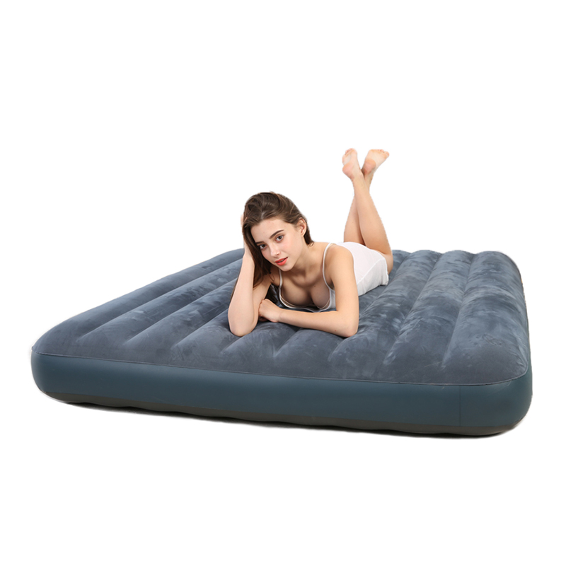 Outdoor camping tent inflatable bed double thickened moisture-proof air cushion bed for summer self-driving tours Home built-in air pump