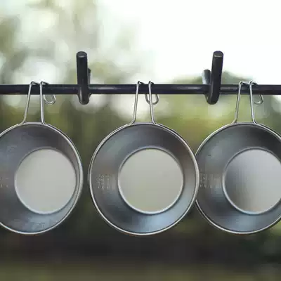 Coleman outdoor camping equipment stainless steel multi-purpose Cup snow pull Bowl picnic tableware coffee cup folding portable Bowl