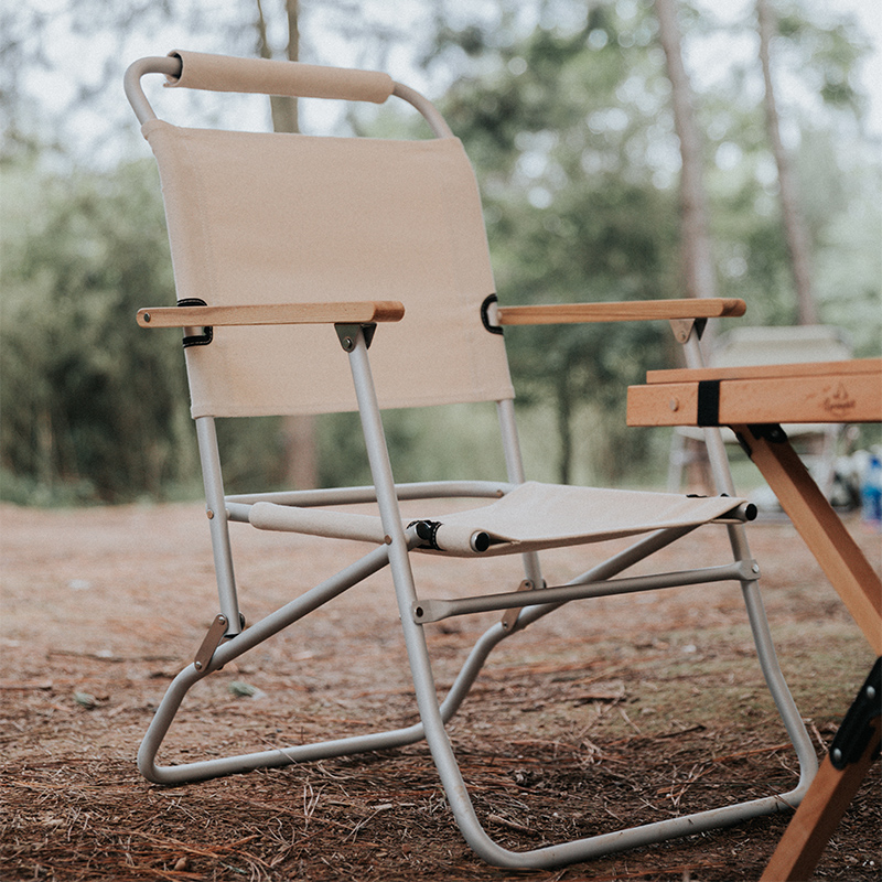 Jungle Diary Outdoor Camping Folding Chair Aluminum Alloy Light Portable Self Driving Cruise British Chair Yard Actors Chairs