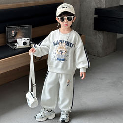 Rabbu Clothes Boys Autumn Suit 25 New arrival Trendy Cool Handsome Boys Sweatshirt Spring and Autumn Sports Two-piece set