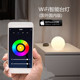 Alexa Voice-Controlled Smart Night Light Table Lamp Graffiti Romantic Rgb Atmosphere Light Wifi Music Rhythm Light