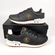 British fashion Chauer Shoe Tail Single Pick Up Drain Aganshoe Eagle Cards Retro Slow Running Shoes Non-slip Wear and wear running shoes Men s