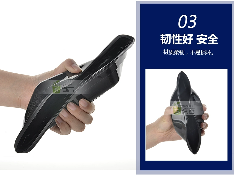 Shangji Hộp thức ăn nhanh kiểu Mỹ hộp ăn trưa dùng một lần hộp nhựa tròn hộp takeaway bao bì hộp trái cây hộp 1000ml - Hộp cơm điện sưởi ấm hộp cơm cắm điện nhỏ gọn