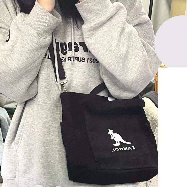 Мода холст kangol versatile large capacity canvas bag handbag tote bag OTHER