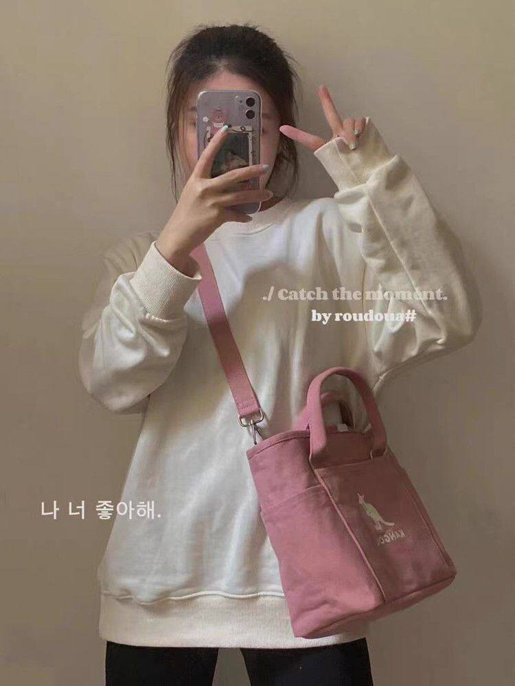 Мода холст kangol versatile large capacity canvas bag handbag tote bag OTHER