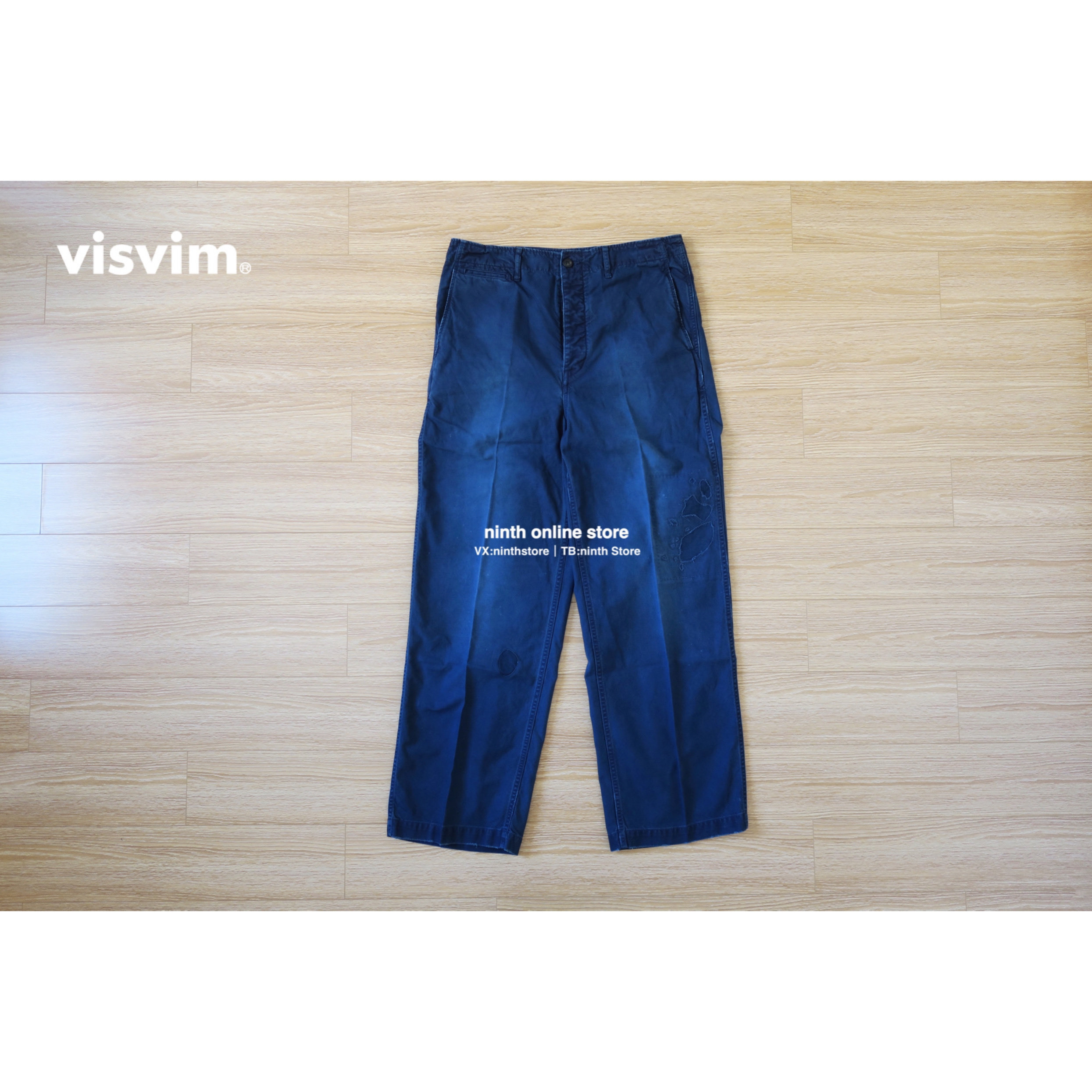 パンツ visvim EX WIDE CHINO PANTS CRASH 25 WIDE CHINO PANTS CRASH | Visvim Official North American Web Store