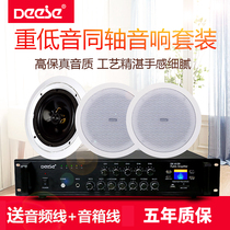 German Berlin Sound Coaxial Bass Ceiling Speaker Bluetooth Ceiling Speaker Speaker Intelligent Voice Control Speaker